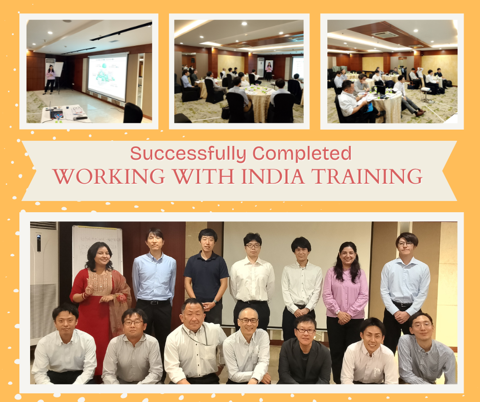 Successful Completion of “Working with India” Training