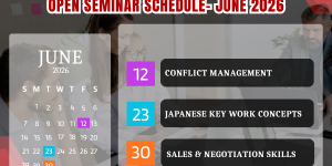 Open Seminar Training Calendar – June ’26
