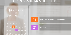 Open Seminar Training Calendar – January ’26