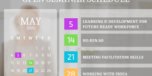 OPEN SEMINAR SCHEDULE – MAY TRAINING 2025
